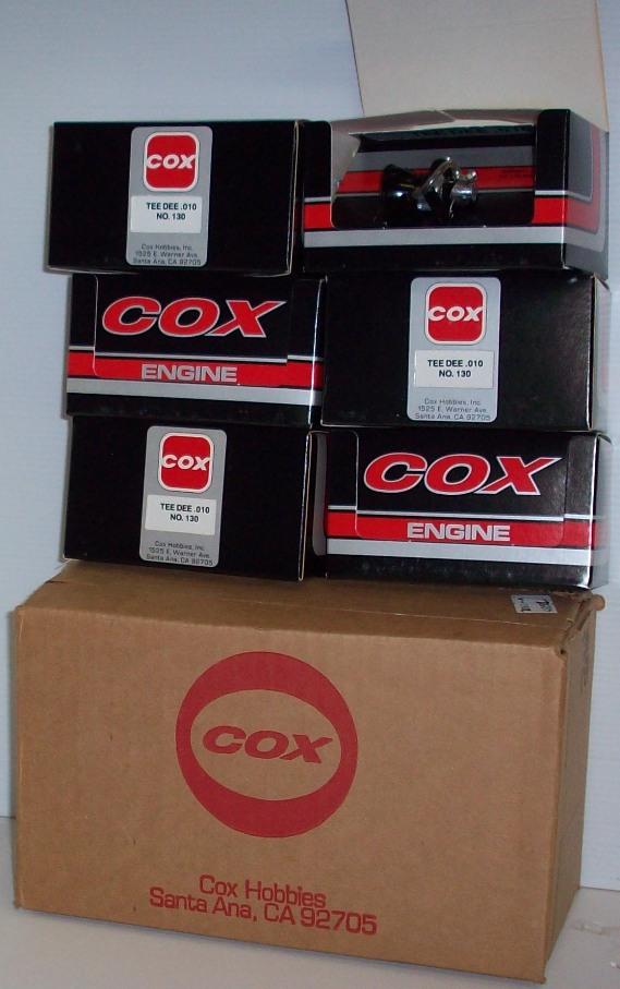 ***SIX COX TEEDEE .010 NO. 130 MODEL AIRPLANE ENGI