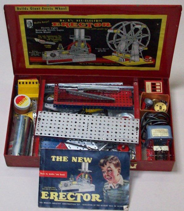 **ERECTOR SET| No.8 1/2, All-Electric,: **ERECTOR SET| No.8 1/2, All-Electric, A.C. Gilbert Co.