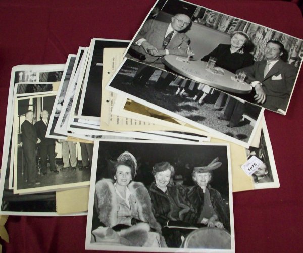 ***GROUP OF ARCH WARD RELATED PHOTOGRAPHS: Inscribed to Arch Ward ''A True Friend of Clean Sports My Fondest Admiration, Ted Payseur'' (Athletic Director of Northwestern University), etc.