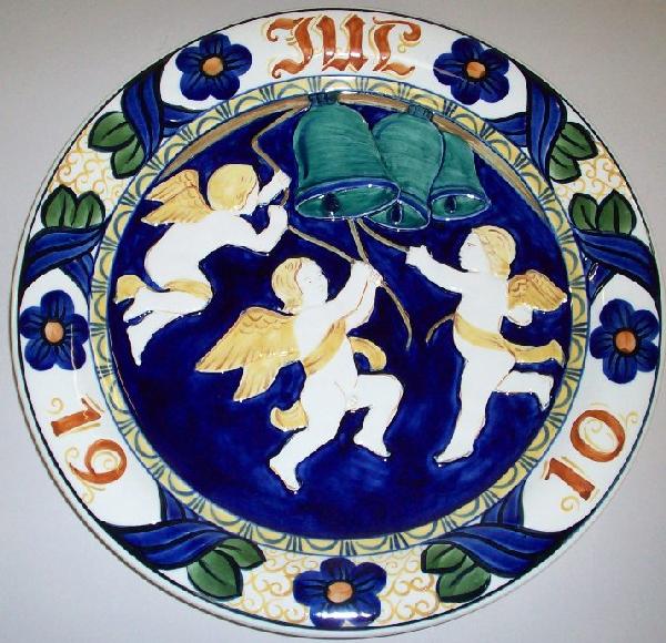 ***1910 ROYAL COPENHAGEN ALUMINIA FAIENCE CHRISTM