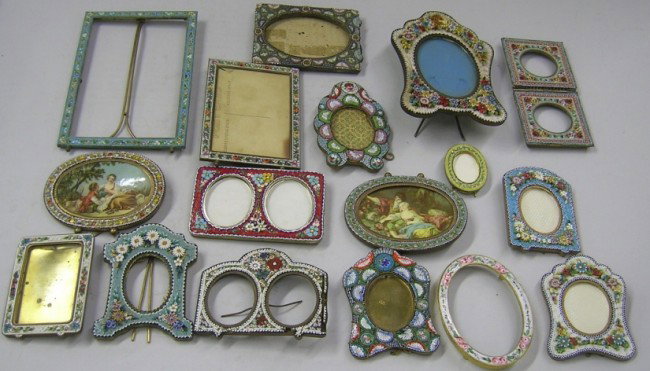 ***SIXTEEN MOSAIC PICTURE FRAMES