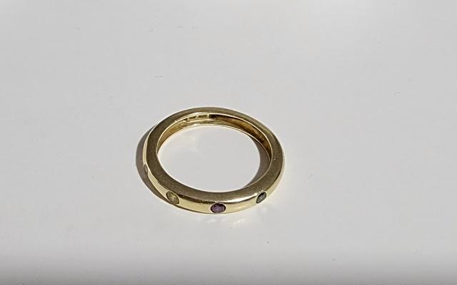 14K GOLD BAND RING (1 of 5)