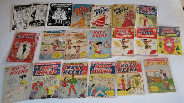 VINTAGE KATY KEENE COMIC BOOKS (1 of 8)