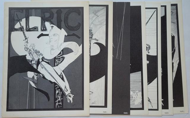 HOWARD CHAYKIN, ELRIC PORTFOLIO (1 of 15)