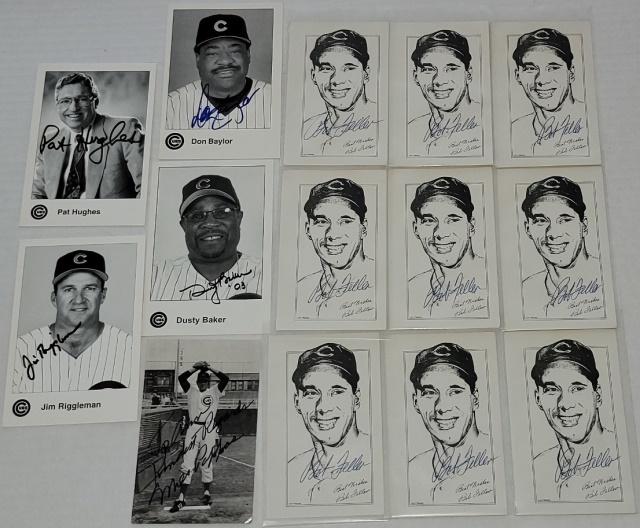 14 AUTOGRAPHED CUBS CARDS (1 of 5)