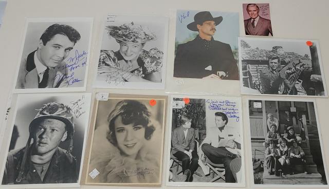 GROUP OF AUTOGRAPHED PHOTOS (1 of 11)