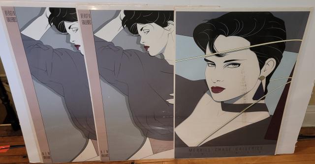 3 PATRICK NAGEL COLORED LITHOGRAPHS (1 of 6)