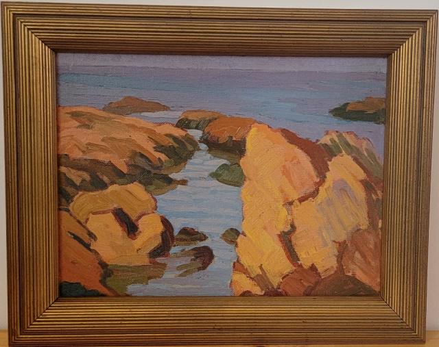 CHARLES H WOODBURY ORIGINAL OIL PAINTING (1 of 9)