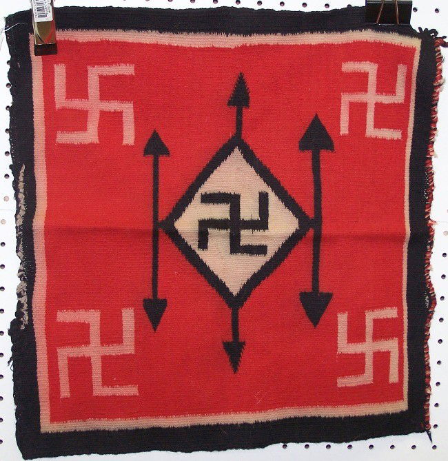 ***GERMANTOWN WEAVING: ***GERMANTOWN WEAVING| Approximate size 19" x 19 1/2".