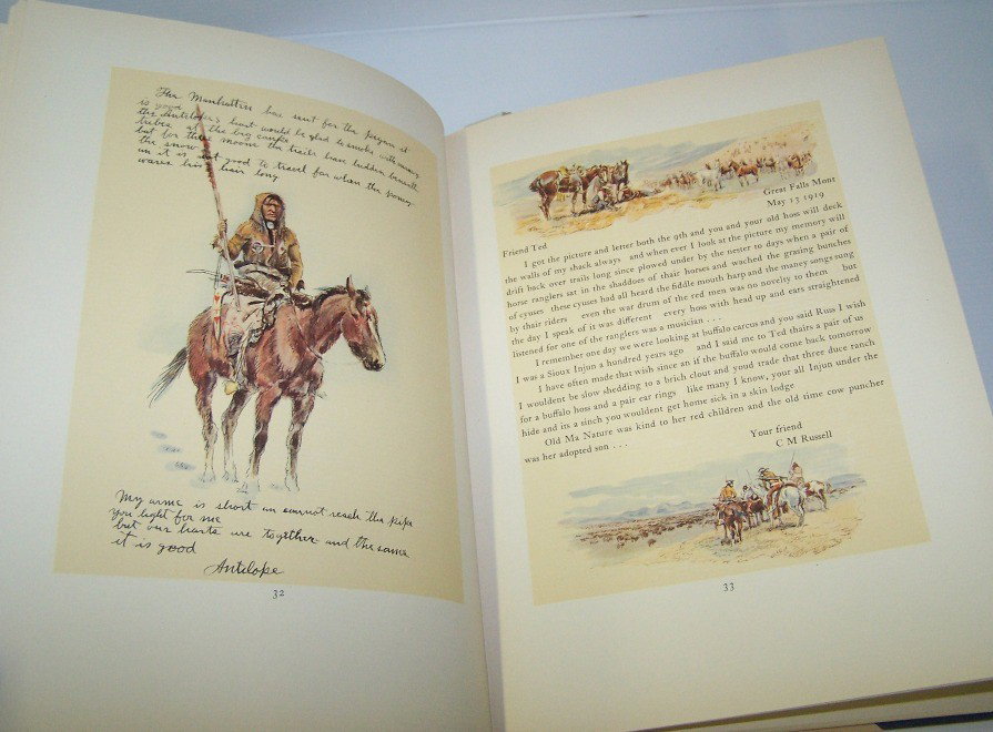 ***CHARLES M. RUSSELL BOOK| "Good Medicine" - 7
