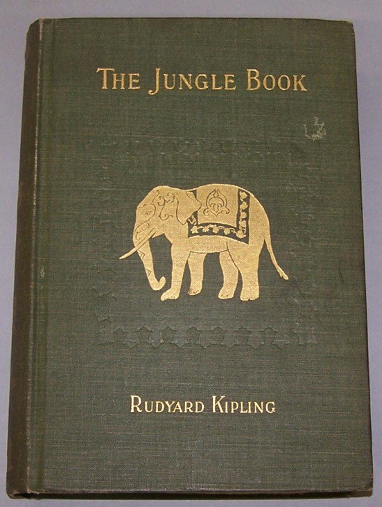 ***KIPLING, RUDYARD: ''The Jungle Book'', New York, The Century Company, 1894.