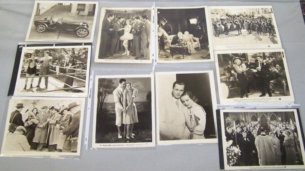 ***THIRTY MOVIE STILLS AND PUBLICITY PHOTOS: ***THIRTY MOVIE STILLS AND PUBLICITY PHOTOS| Man Wanted with Kay Francis, Wings in the Dark with Cary Grant and Myrna Loy, Merrily We Go To Hell with Frederic March, Bright Eyes with James Dunn, Speak