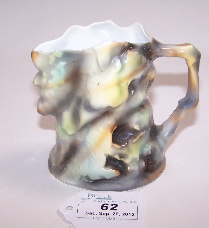 ROYAL BAYREUTH FIGURAL CREAMER: Depicting man of the mountains, approximate height 3 5/8''.
