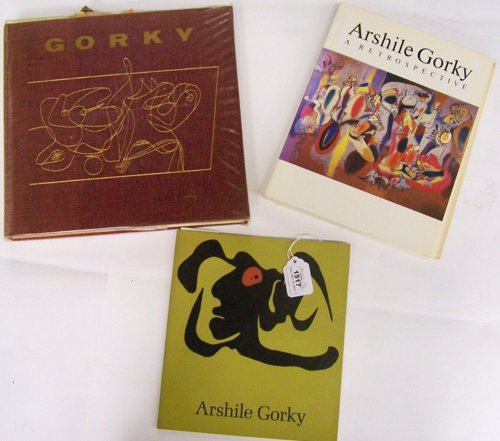 ***THREE BOOKS Arshile Gorky: Showcasing the art and history of artist Arshile Gorky