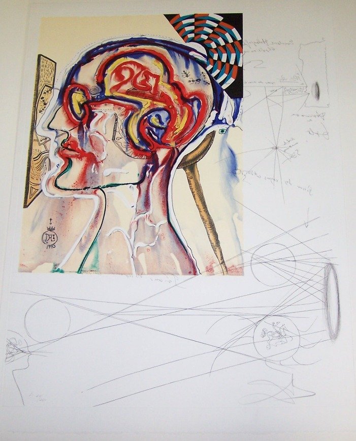 *DALI, SALVADOR: Suite, "Imaginations Et Objects du Futur", in translation, "Imagination and Objects of the Future", the suite is comprised of ten hand signed mixed media works consisting of etching, lithography and c