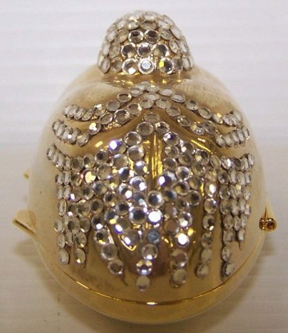 *JUDITH LEIBER TRINKET BOX: Duck, approximate height 1 1/4".