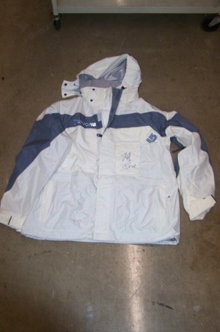 *ROB LOWE AUTOGRAPHED SUNDANCE JACKET: (Originally sold for charity organization Clothes Off Our Back).
