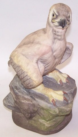 *BOEHM PORCELAIN FIGURE: "Young American Bald Eagle", #498, approximate height 9 1/2".