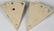 *PAIR OF ROSEVILLE ART POTTERY WALL POCKETS - 5