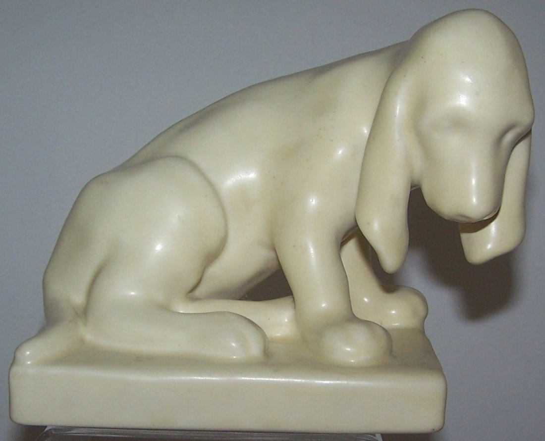 *ROOKWOOD ART POTTERY FIGURAL BOOKEND (1 of 5)