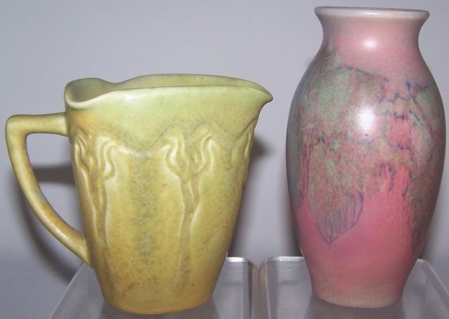 *2 PIECES OF ROOKWOOD ART POTTERY (1 of 9)