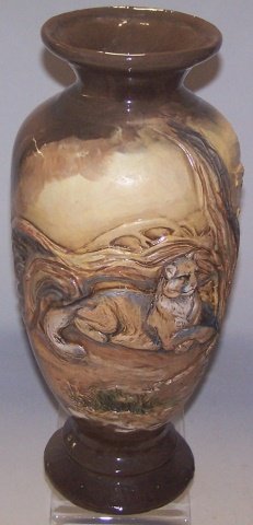 *RICK WISECARVER ART POTTERY VASE (1 of 5)
