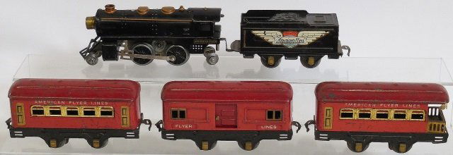 *AMERICAN FLYER O GAUGE PASSENGER SET (1 of 3)