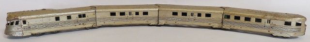 *AMERICAN FLYER O GAUGE BURLINGTON ZEPHYR SET (1 of 3)