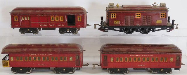 *AMERICAN FLYER STANDARD GAUGE ALL AMERICAN SET (1 of 5)