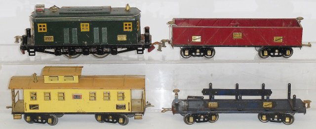 *AMERICAN FLYER STANDARD GAUGE 4 PIECE SET (1 of 3)