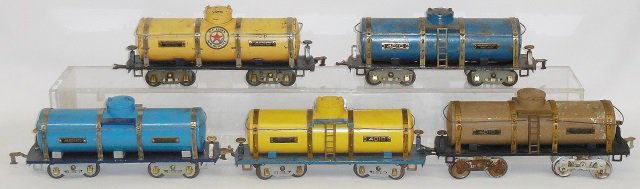 *5 AMERICAN FLYER STANDARD GAUGE # 4010 TANK CARS (1 of 3)