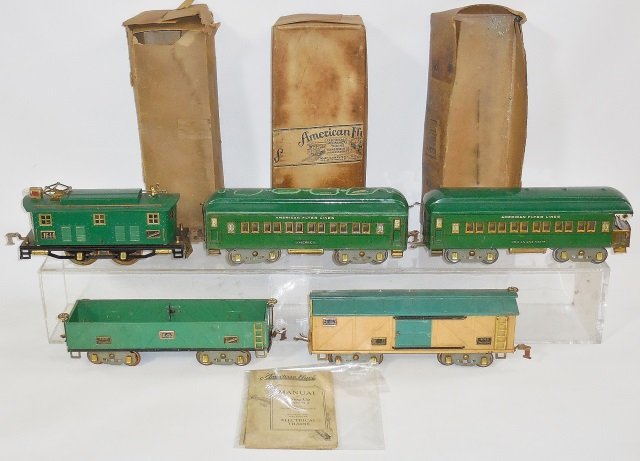 *GROUP OF AMERICAN FLYER STANDARD GAUGE TRAINS (1 of 7)