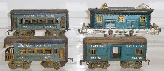 *AMERICAN FLYER O GAUGE DIXIE QUEEN SET (1 of 3)