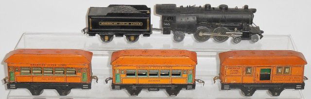 *AMERICAN FLYER O GAUGE PASSENGER SET (1 of 3)