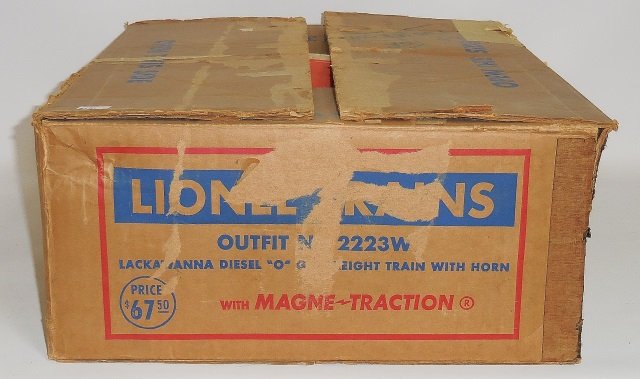 *LIONEL #2223W SET BOX (1 of 4)