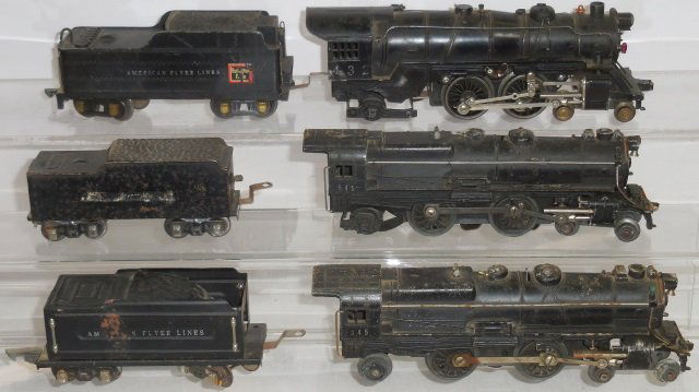 *3 AMERICAN FLYER O GAUGE LOCOMOTIVES (1 of 3)