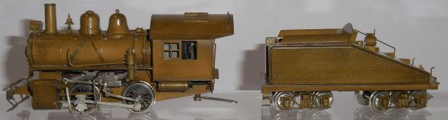 *GEM MODELS SH-118 BRASS LOCOMOTIVE AND TENDER (1 of 4)
