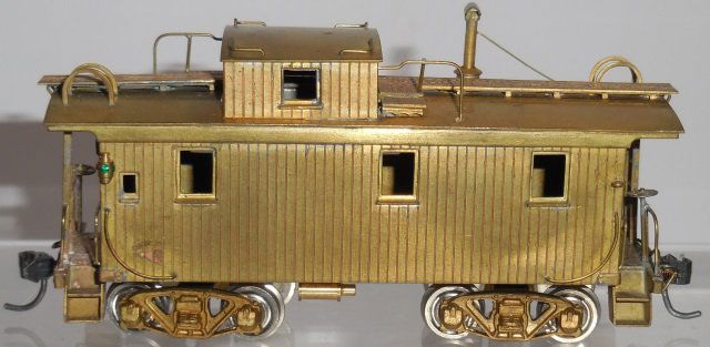 *PFM HO SCALE BRASS CABOOSE (1 of 3)