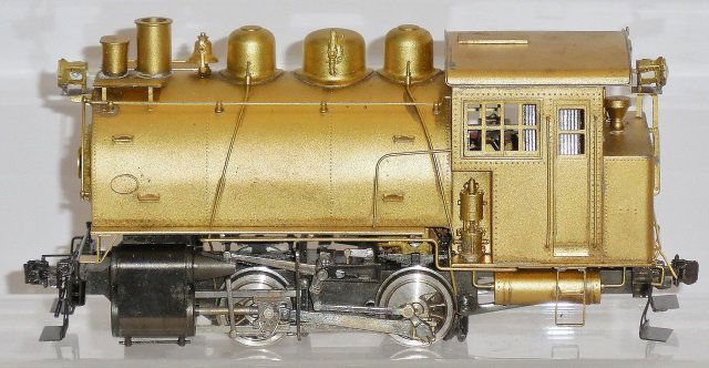 *KTM O GAUGE BRASS DOCKSIDE LOCOMOTIVE (1 of 3)