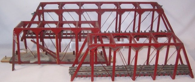 *3 AMERICAN FLYER STANDARD GAUGE TRESTLE BRIDGES (1 of 1)