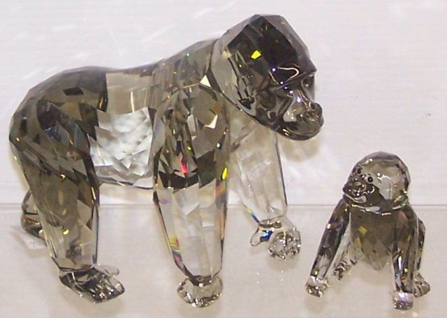 *2 SWAROVSKI CRYSTAL FIGURES (1 of 1)