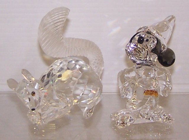*2 SWAROVSKI CRYSTAL FIGURES (1 of 1)