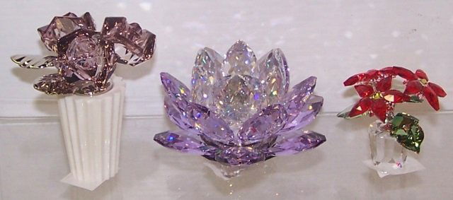 *3 SWAROVSKI CRYSTAL FIGURES (1 of 1)
