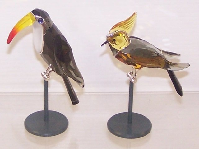 *2 SWAROVSKI CRYSTAL FIGURES (1 of 1)