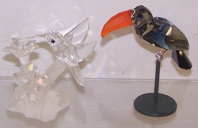 *2 SWAROVSKI CRYSTAL FIGURES (1 of 1)