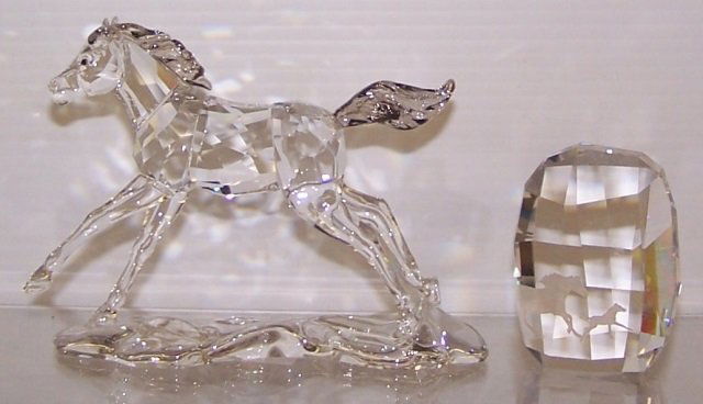 *2 SWAROVSKI CRYSTAL FIGURES (1 of 1)