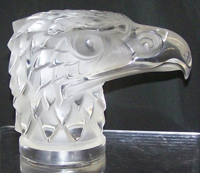 *LALIQUE ART GLASS FIGURAL PAPERWEIGHT (1 of 2)