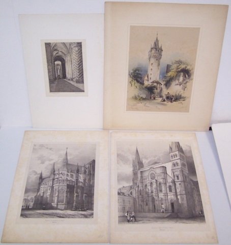 *4 UNFRAMED WORKS (1 of 5)