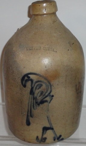 *19TH C. 2 GALLON STONEWARE JUG (1 of 1)