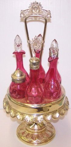 *VICTORIAN CRUET SET (1 of 2)
